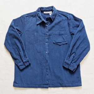 National Vintage Corduroy Button Down Shirt